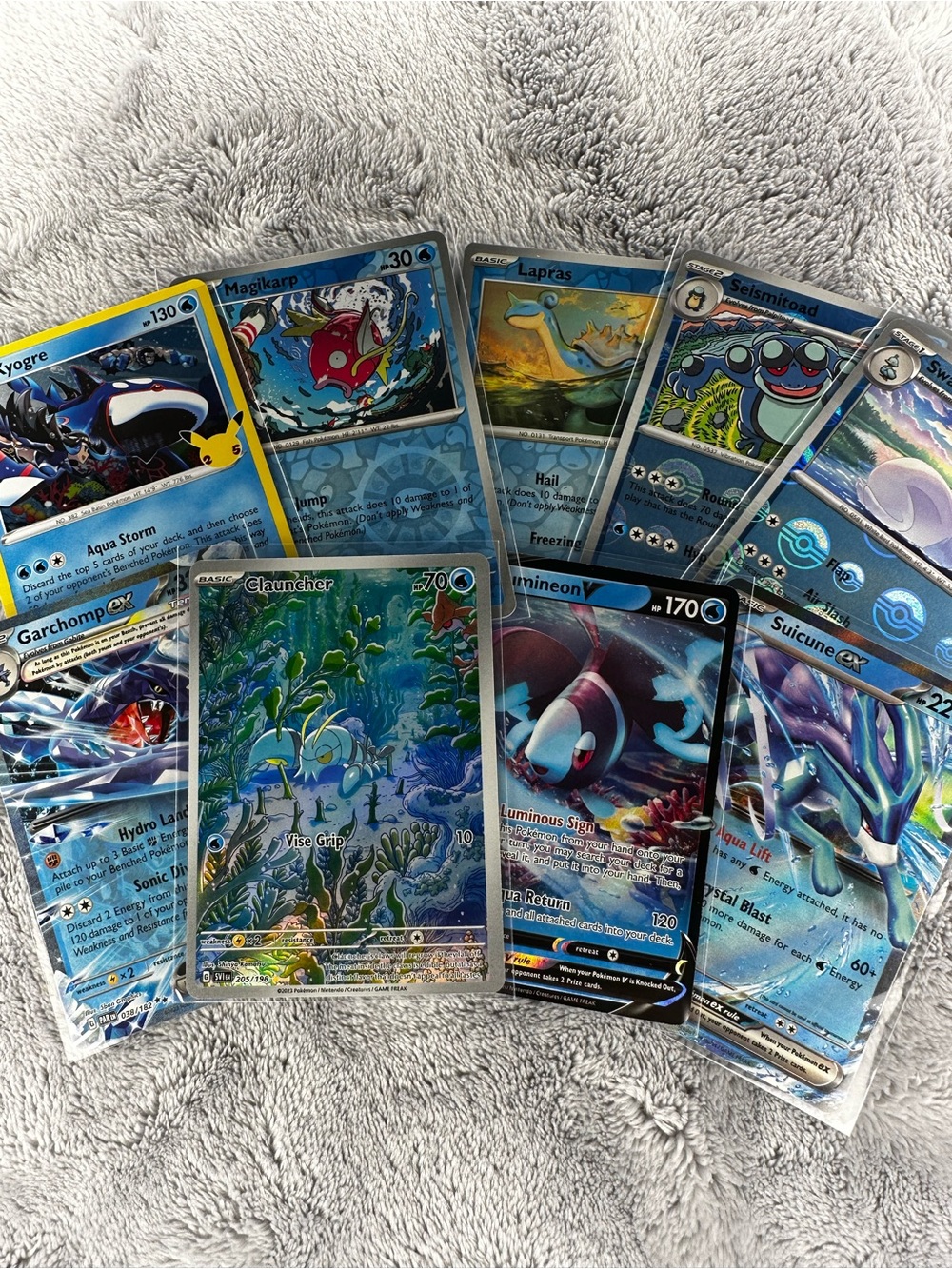 9 Pokemon water type